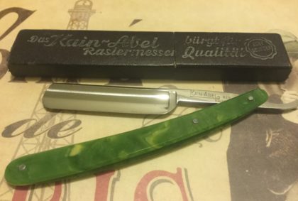 Das Kain-Abel Rasiermesser, grün